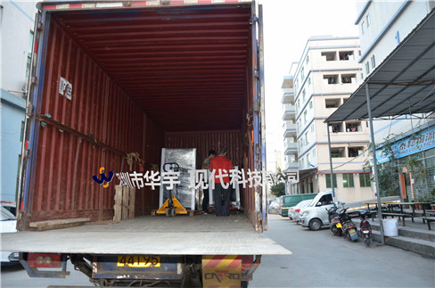 我司21號(hào)發(fā)貨浙江，為浙江某公司提供定制款恒溫恒濕戶(hù)外投影儀安裝柜(圖4)